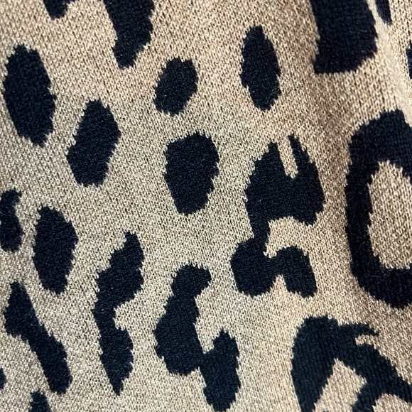 NWT J.Crew Leopard Sweater Blazer size XS - Picture 3 of 6